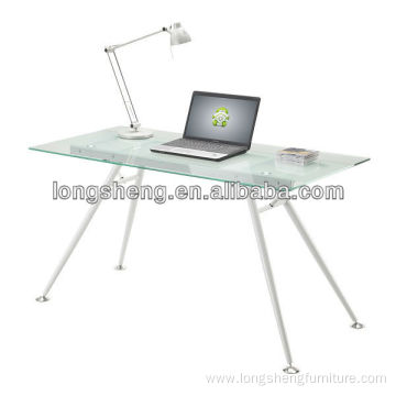 Modern Tempered Glass Working Table